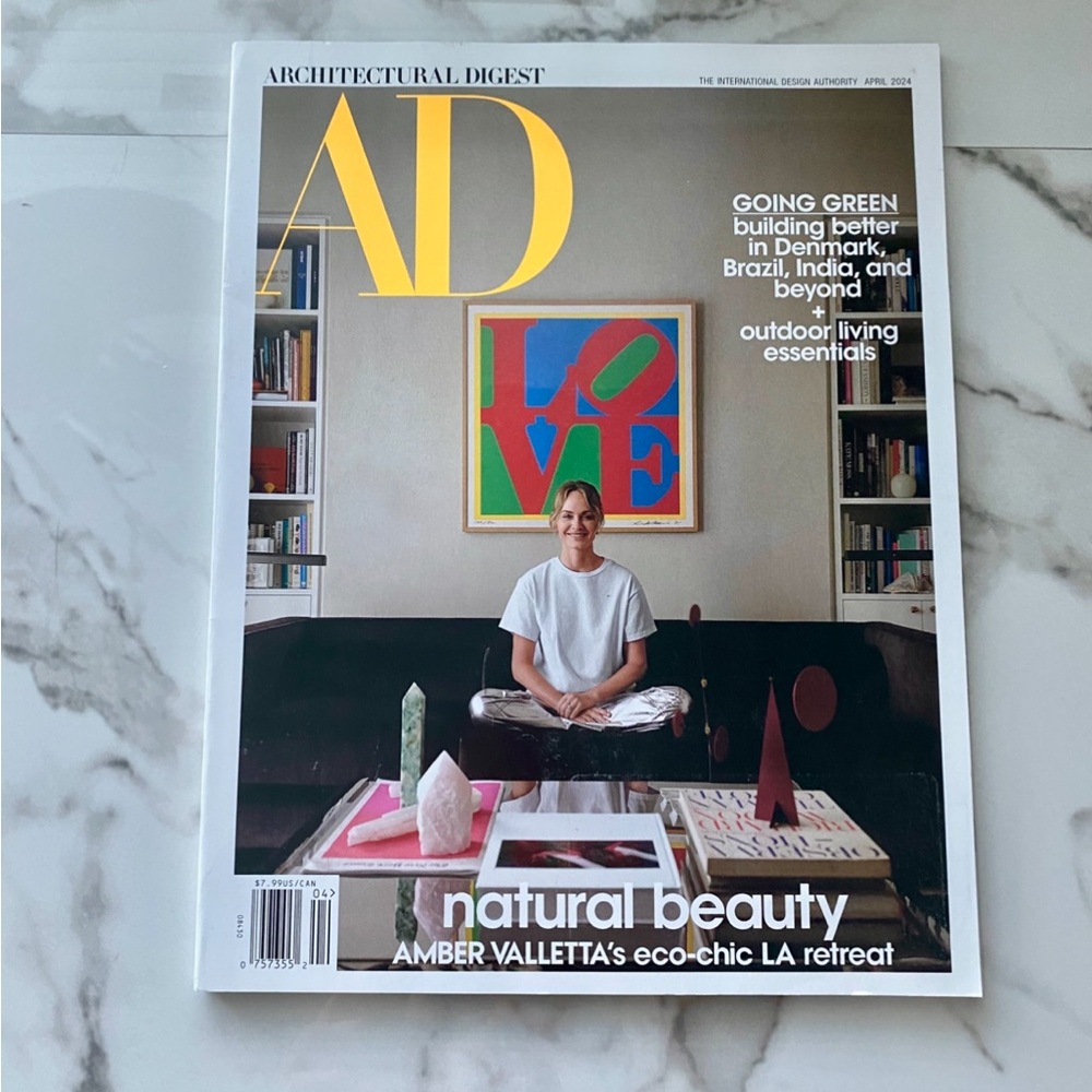Architectural Digest Magazine Amber Valetta